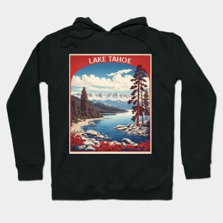 Lake Tahoe United States of America Tourism Vintage Poster Hoodie